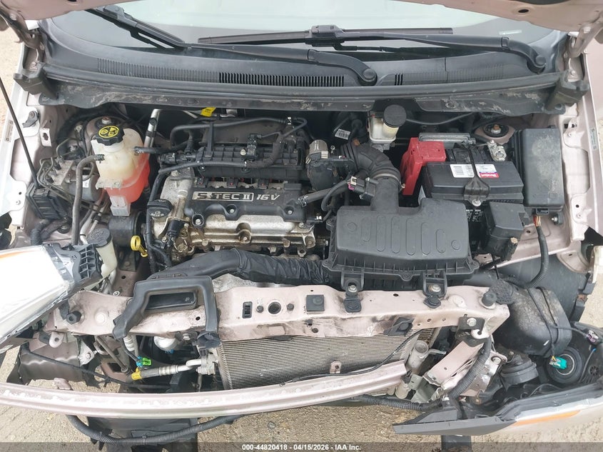 2013 Chevrolet Spark 1Lt Auto VIN: KL8CD6S96DC596129 Lot: 44820418