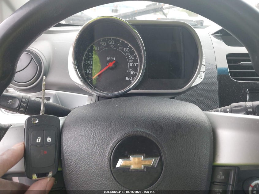 2013 Chevrolet Spark 1Lt Auto VIN: KL8CD6S96DC596129 Lot: 44820418