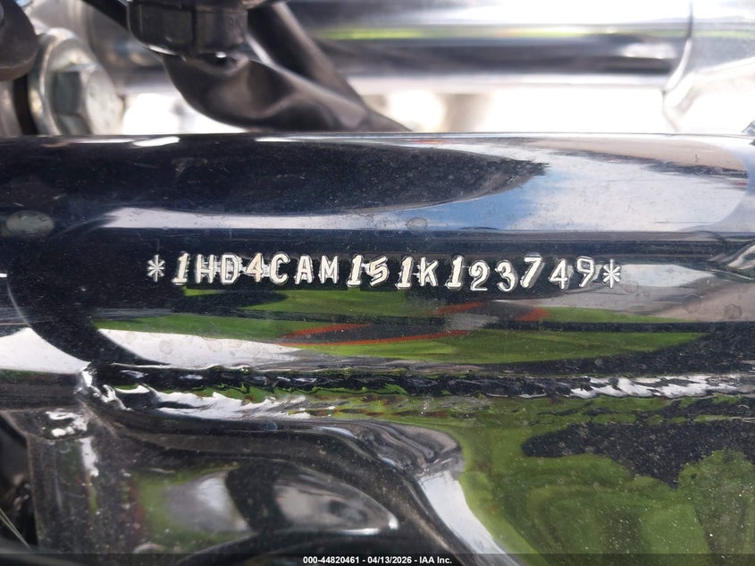 2001 Harley-Davidson Xl883 VIN: 1HD4CAM151K123749 Lot: 44820461