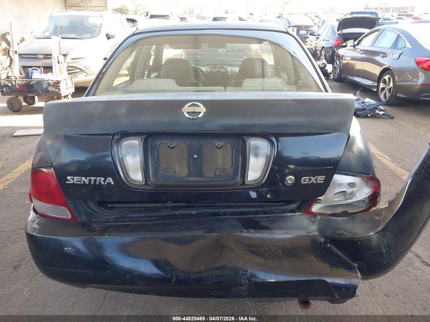 2003 Nissan Sentra Gxe/Xe VIN: 3N1CB51D63L786953 Lot: 44820469