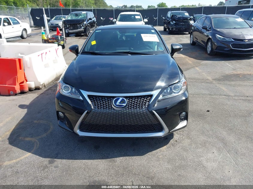 2014 Lexus Ct 200H VIN: JTHKD5BHXE2176531 Lot: 44820481