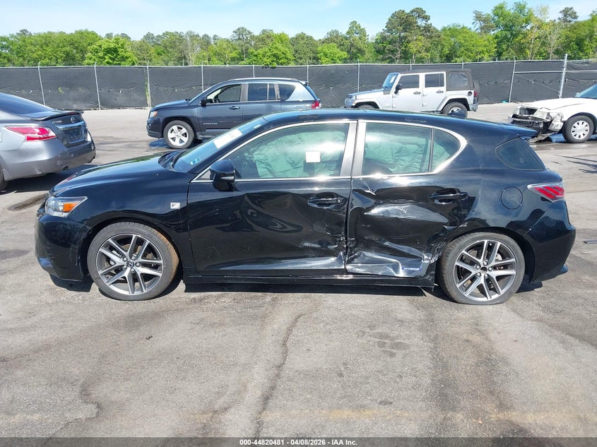 2014 Lexus Ct 200H VIN: JTHKD5BHXE2176531 Lot: 44820481