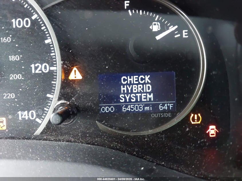 2014 Lexus Ct 200H VIN: JTHKD5BHXE2176531 Lot: 44820481