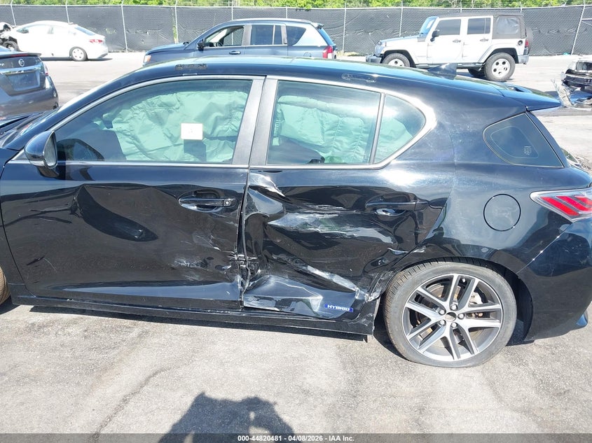 2014 Lexus Ct 200H VIN: JTHKD5BHXE2176531 Lot: 44820481