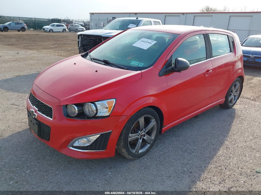 2014 Chevrolet Sonic Rs Manual