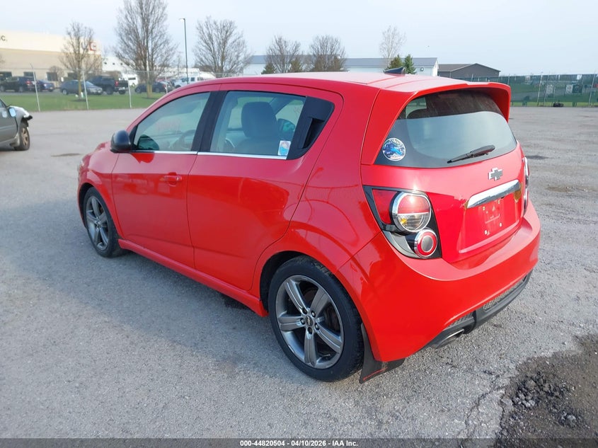 2014 Chevrolet Sonic Rs Manual