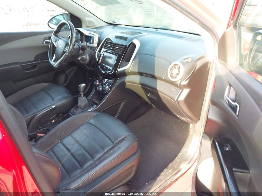 2014 Chevrolet Sonic Rs Manual