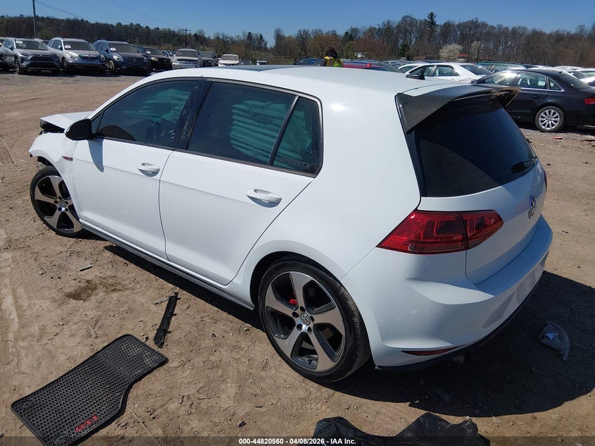 2015 Volkswagen Golf Gti 2.0T Se 4-Door
