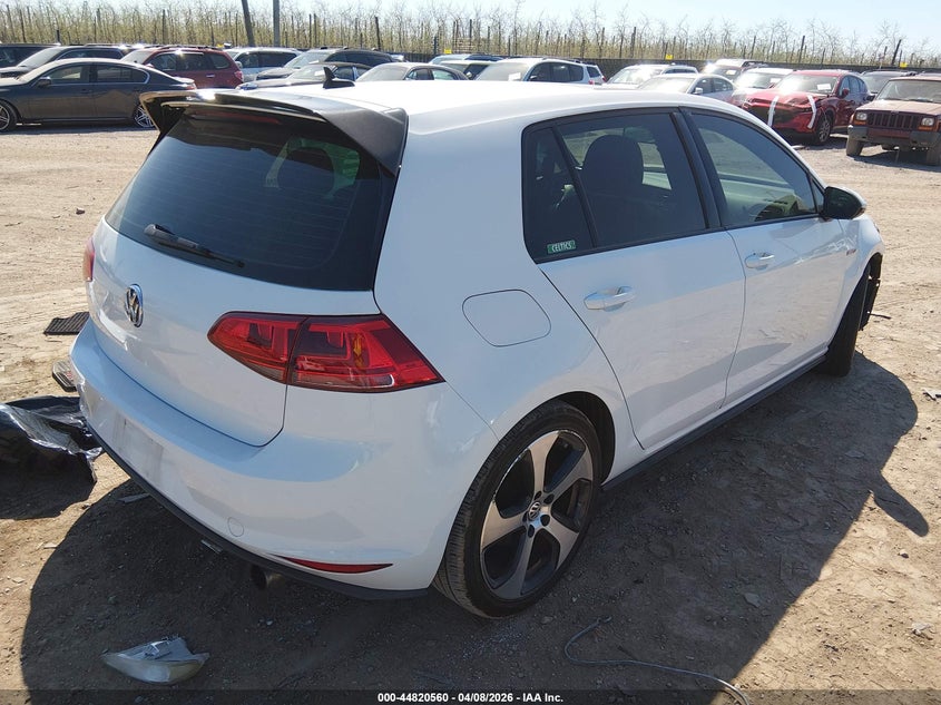 2015 Volkswagen Golf Gti 2.0T Se 4-Door