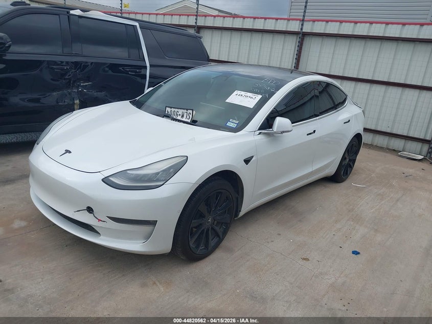 Vin: 5yj3e1ea3kf311898, lot: 45317834, tesla model 3 long range/mid range/standard range/standard range plus 20192