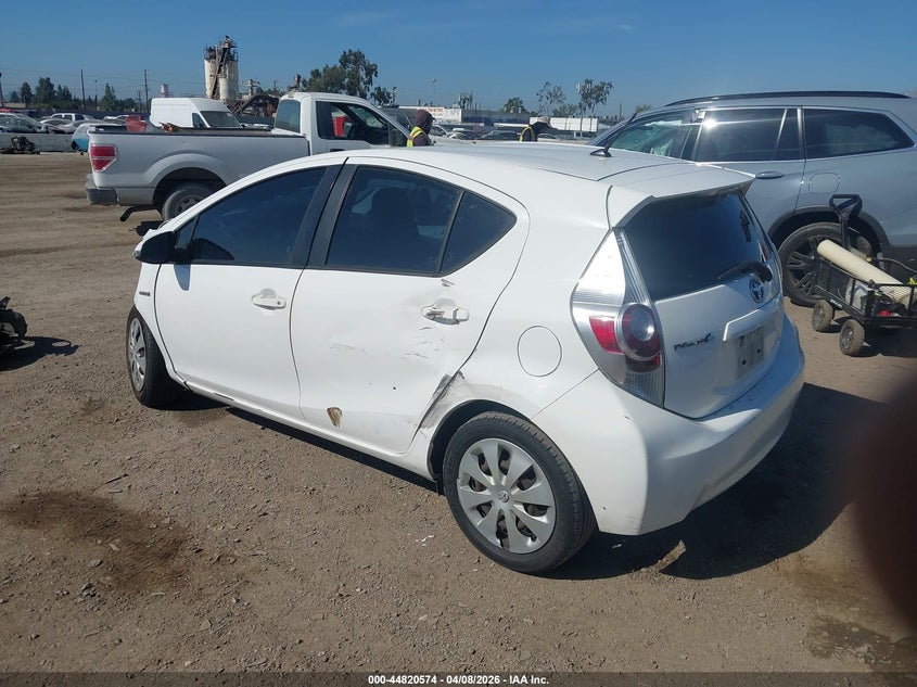 2012 Toyota Prius C One