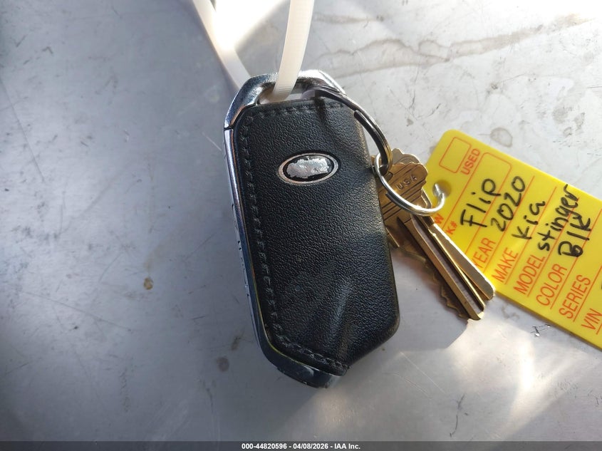 2020 Kia Stinger Gt-Line VIN: KNAE15LA1L6077477 Lot: 44820596