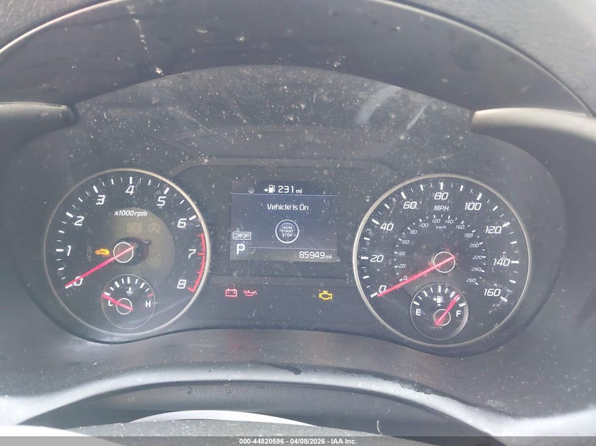 2020 Kia Stinger Gt-Line VIN: KNAE15LA1L6077477 Lot: 44820596