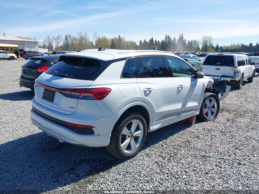 Vin: wa1l2bfz6pp074589, lot: 45317869, audi q4 e-tron premium plus 50 quattro 20234