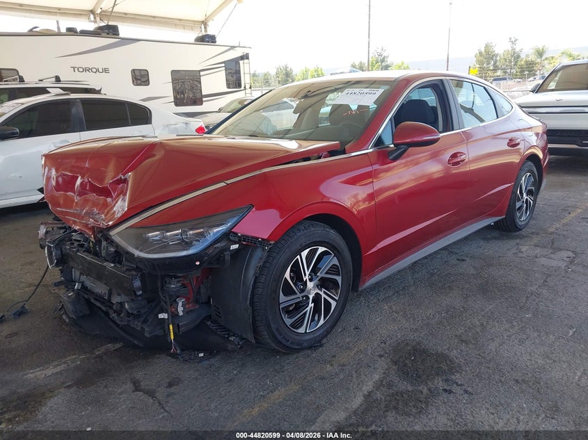 2023 Hyundai Sonata Hybrid Blue KMHL24JJ5PA063648 photo 1