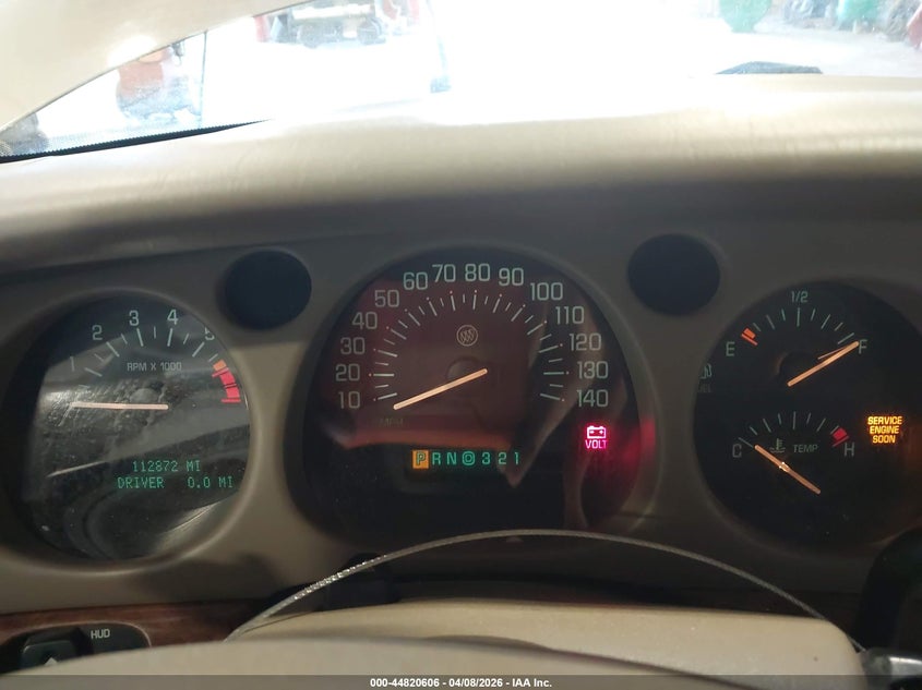 2001 Buick Lesabre Limited VIN: 1G4HR54K81U196633 Lot: 44820606