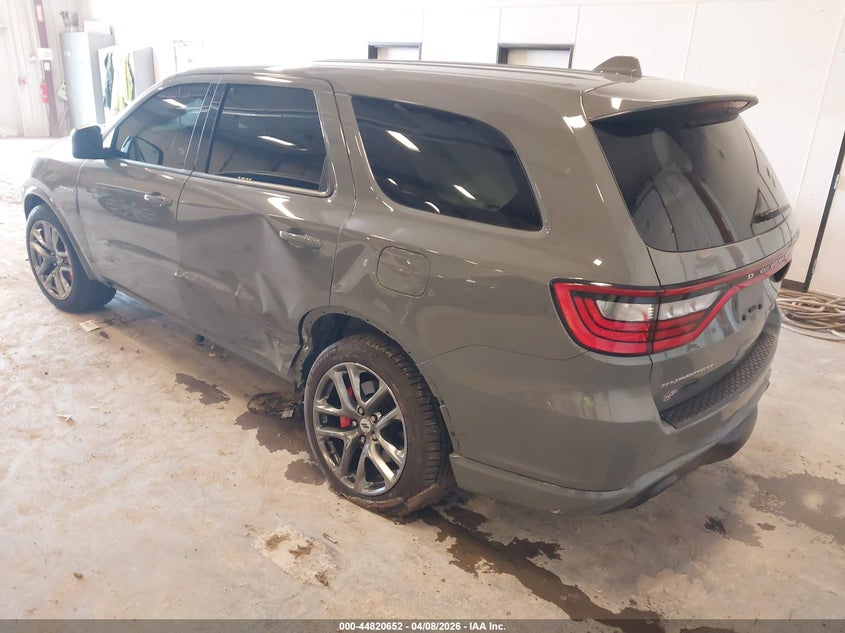 2022 Dodge Durango 5.7 R T Plus Awd grey Lot 111044820652 Vin 1C4SDJCT5NC191834