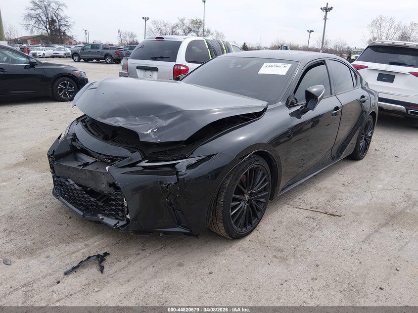 2022 Lexus Is 3.5 Is 300 black Lot 111044820679 Vin JTHD81F22N5047841