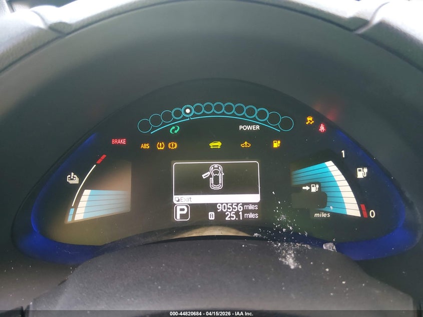 2015 Nissan Leaf S VIN: 1N4AZ0CP9FC312477 Lot: 44820684