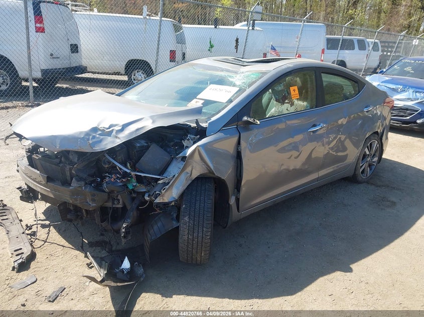 KMHDH4AE6GU557098 2016 HYUNDAI ELANTRA LIMITED photo 1