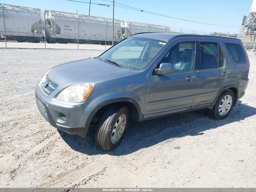 HONDA CR-V 2006 VIN SHSRD78946U421262