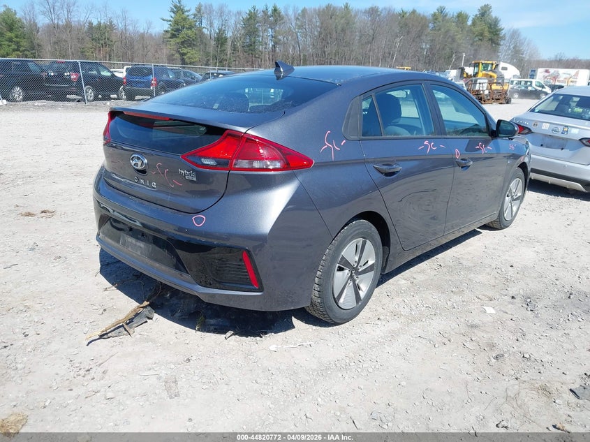2018 Hyundai Ioniq Hybrid Blue