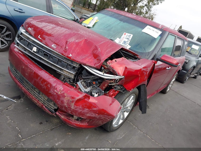2019 Ford Flex 3.5 Limited red Lot 111044820788 Vin 2FMHK6DT0KBA33873