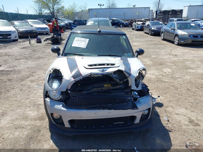 2014 Mini Convertible John Cooper Works VIN: WMWMR9C56ET499473 Lot: 44820792