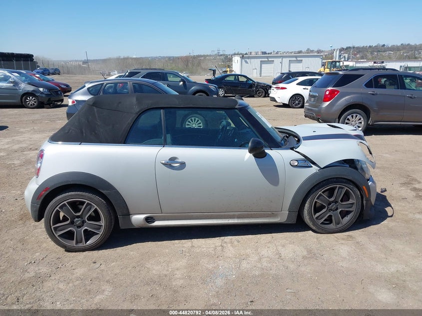 2014 Mini Convertible John Cooper Works VIN: WMWMR9C56ET499473 Lot: 44820792