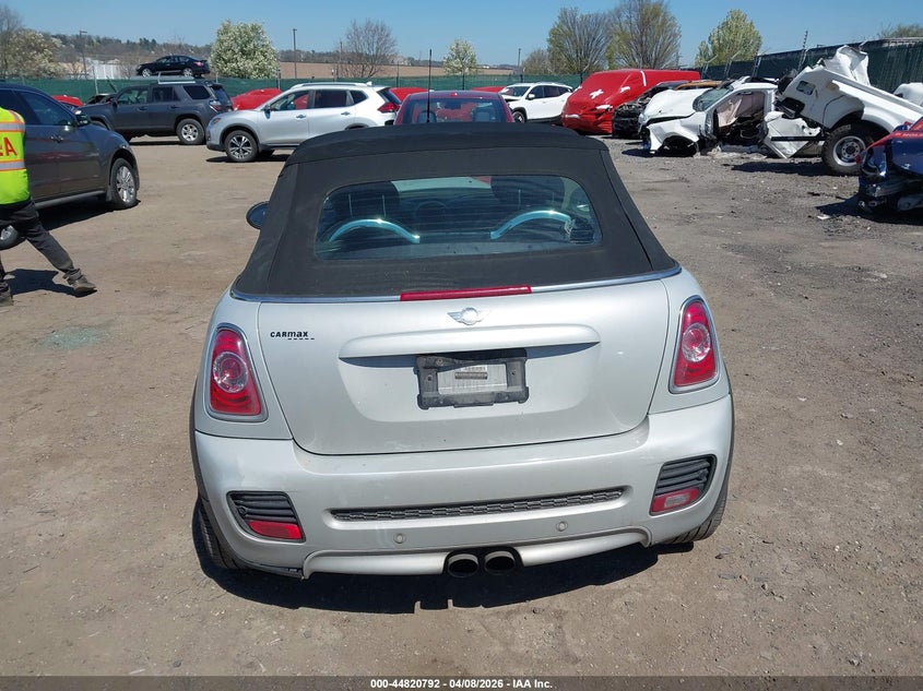2014 Mini Convertible John Cooper Works VIN: WMWMR9C56ET499473 Lot: 44820792