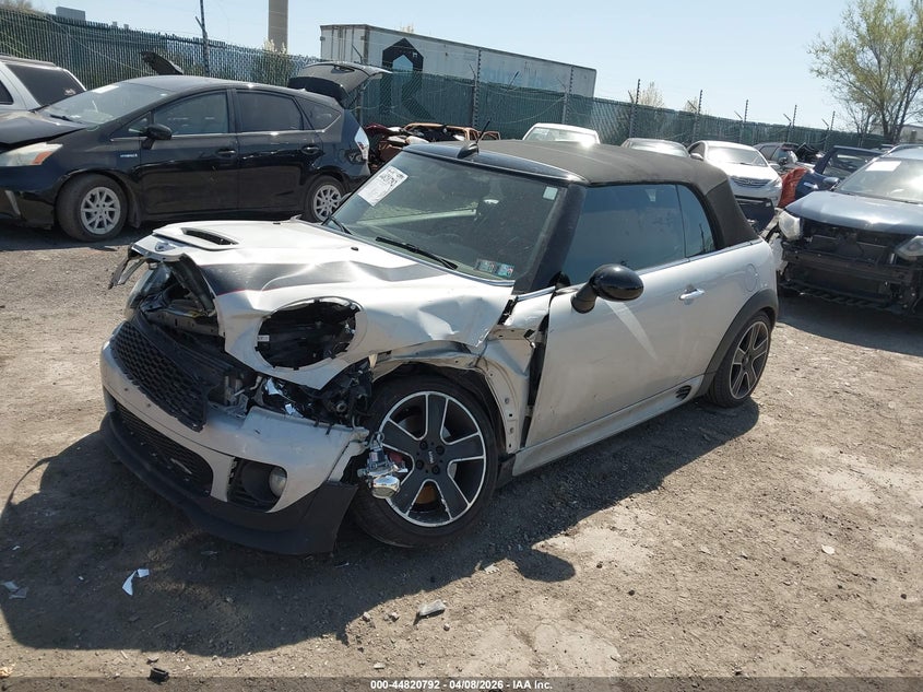 Vin: wmwmr9c56et499473, lot: 45318064, mini convertible john cooper works 20142