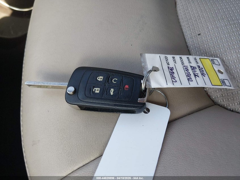 2016 Buick Verano VIN: 1G4PP5SK8G4127504 Lot: 44820896