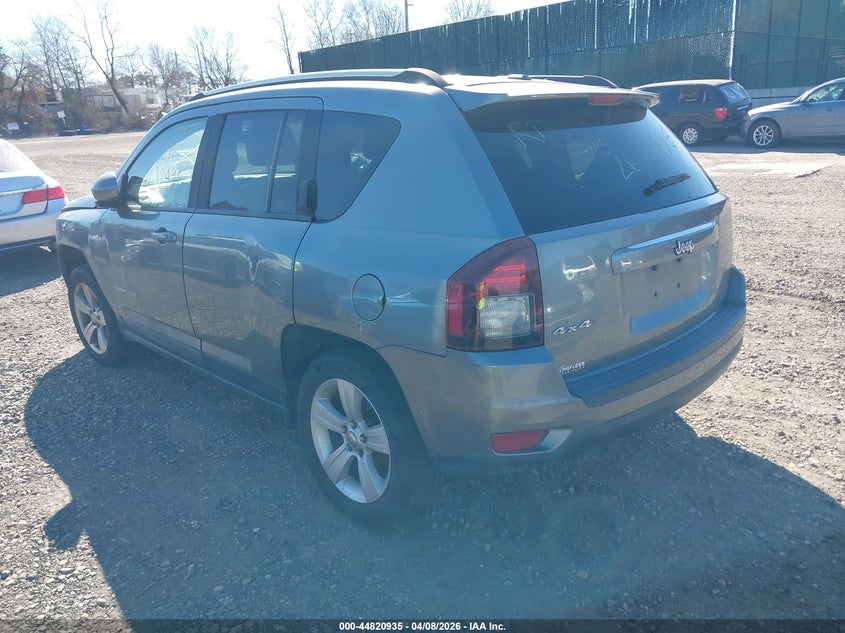 Vin: 1c4njdeb3ed632964, lot: 45318207, jeep compass latitude 20143