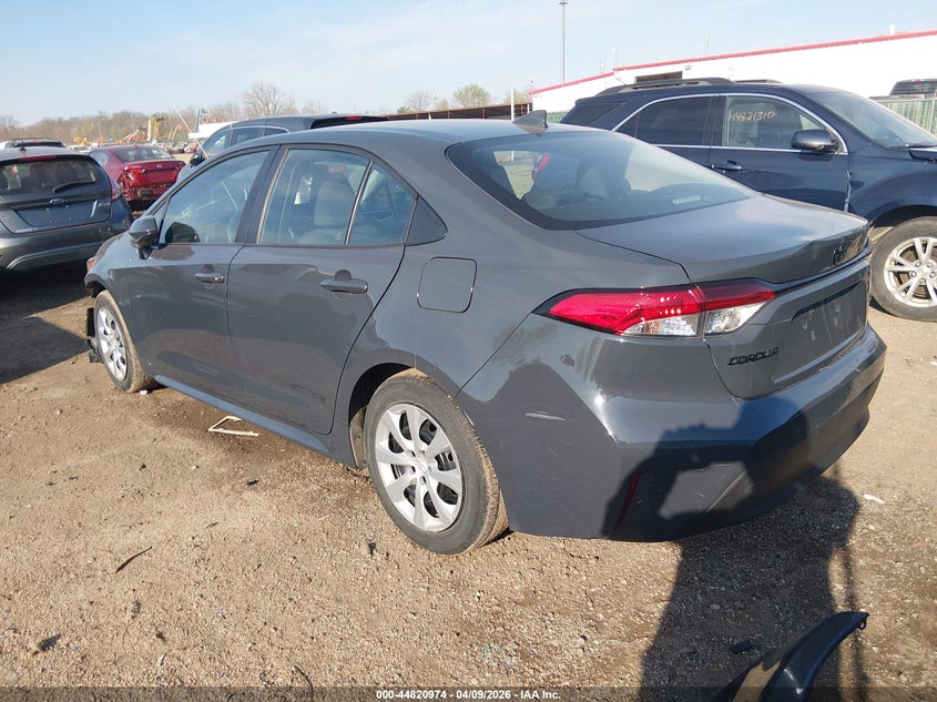 2023 Toyota Corolla 2.0 Le grey Lot 111044820974 Vin 5YFB4MDE6PP073268