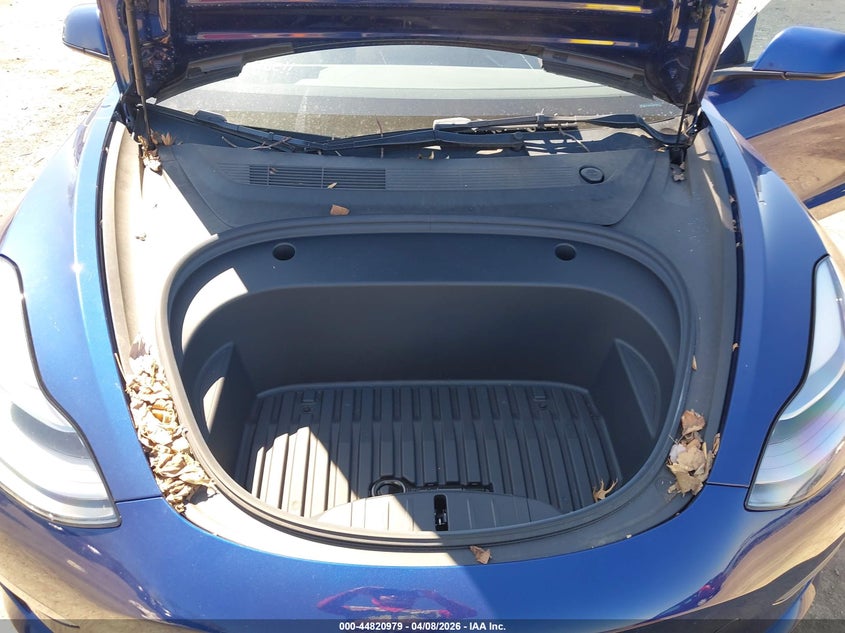 2022 Tesla Model 3 Performance Dual Motor All-Wheel Drive blue Lot 111044820979 Vin 5YJ3E1EC4NF320597