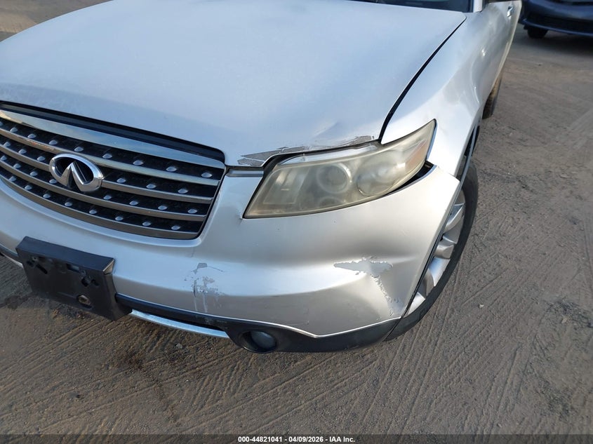 2007 Infiniti Fx35 VIN: JNRAS08W27X206901 Lot: 44821041