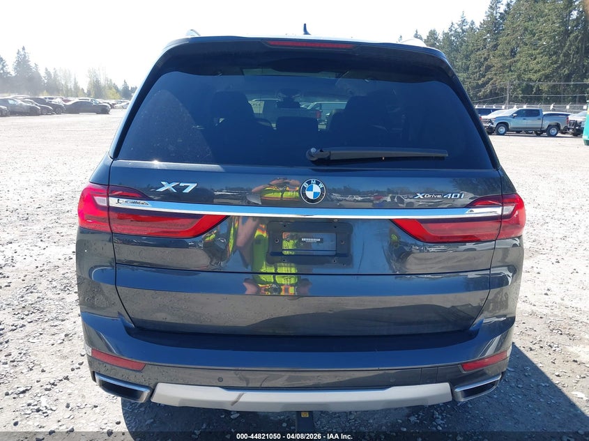 2021 BMW X7 xDrive40I VIN: 5UXCW2C03M9F64585 Lot: 44821050