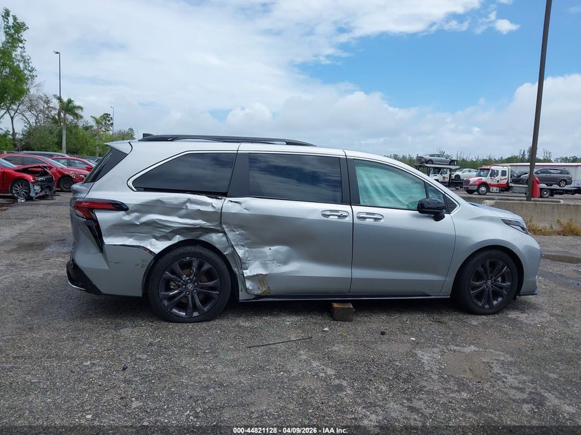 2022 Toyota Sienna Xse VIN: 5TDXRKEC6NS126550 Lot: 44821128