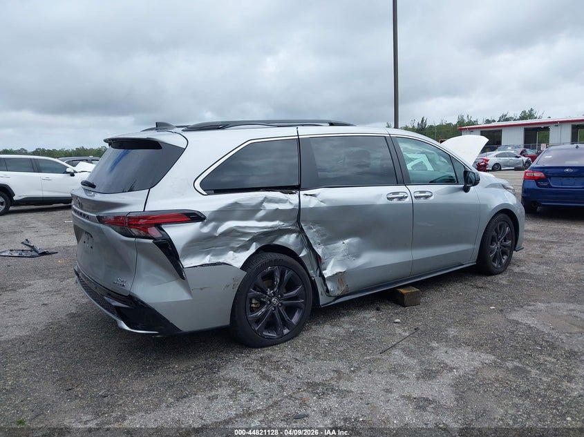 2022 Toyota Sienna Xse VIN: 5TDXRKEC6NS126550 Lot: 44821128