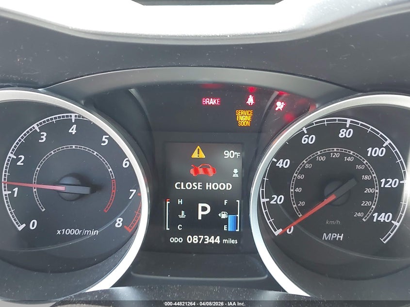 2017 Mitsubishi Lancer Es VIN: JA32U2FU8HU012662 Lot: 44821264