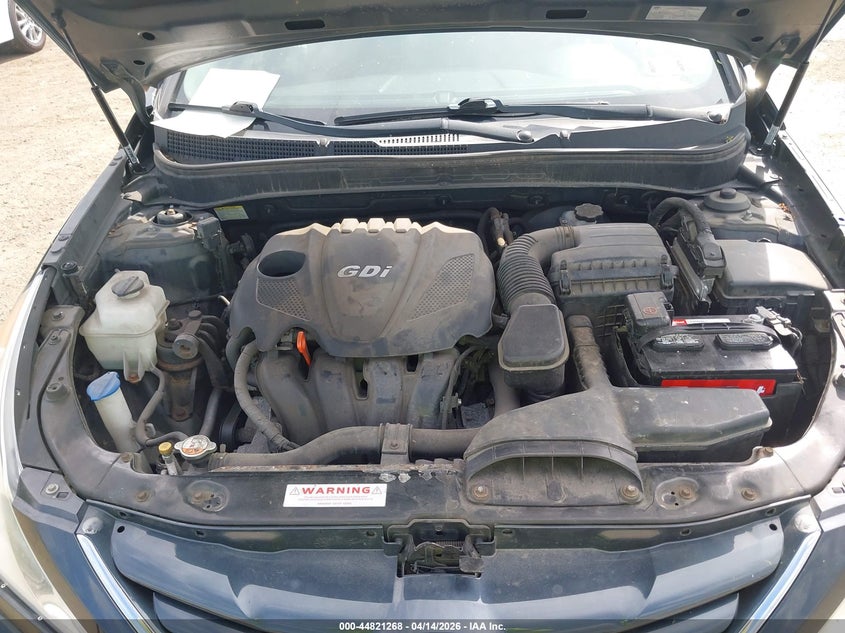 2013 Hyundai Sonata Gls VIN: 5NPEB4AC0DH754458 Lot: 44821268