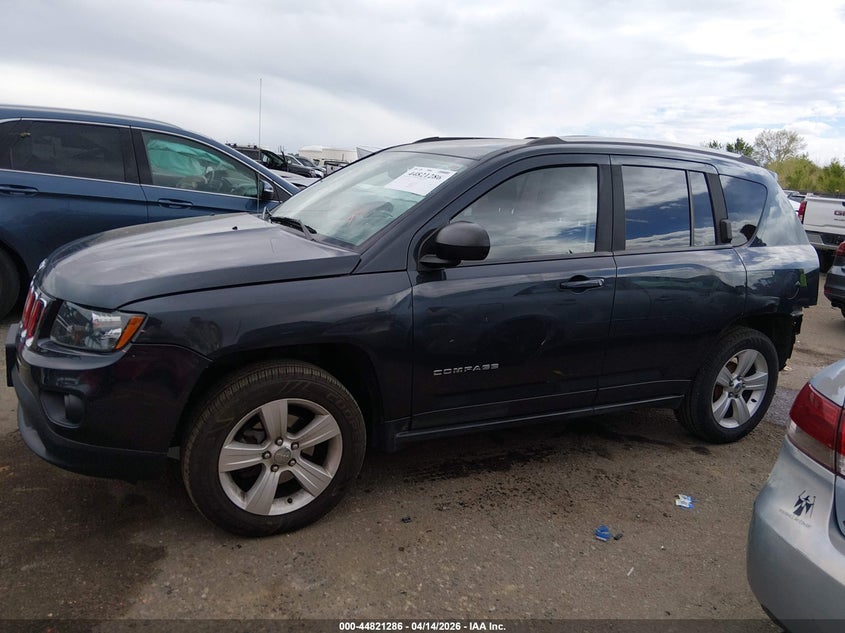 2016 Jeep Compass Sport VIN: 1C4NJCBA6GD512679 Lot: 44821286