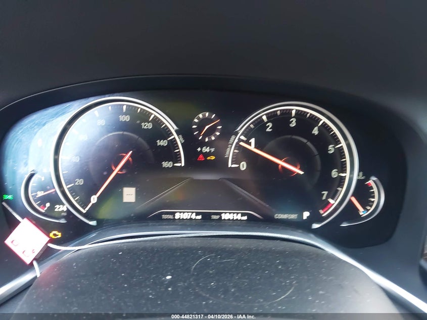 2018 BMW 740I VIN: WBA7E2C59JB214961 Lot: 44821317