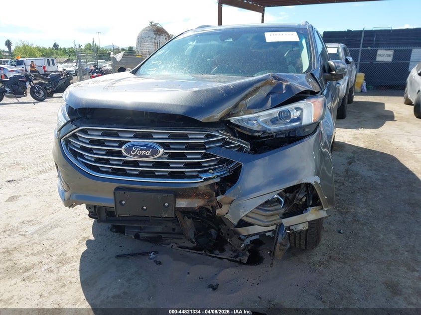 2020 Ford Edge 2.0 Sel grey Lot 111044821334 Vin 2FMPK3J91LBA27889