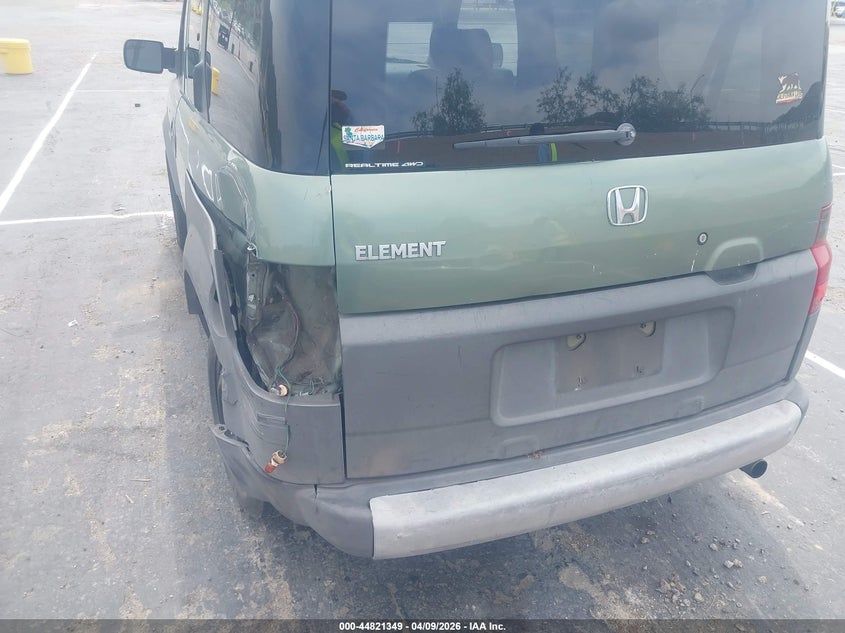 2005 Honda Element Ex VIN: 5J6YH286X5L029022 Lot: 44821349
