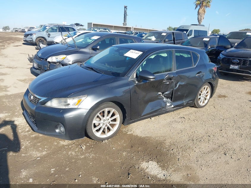 Vin: jthkd5bh4b2032050, lot: 45318677, lexus ct 200h premium 20112