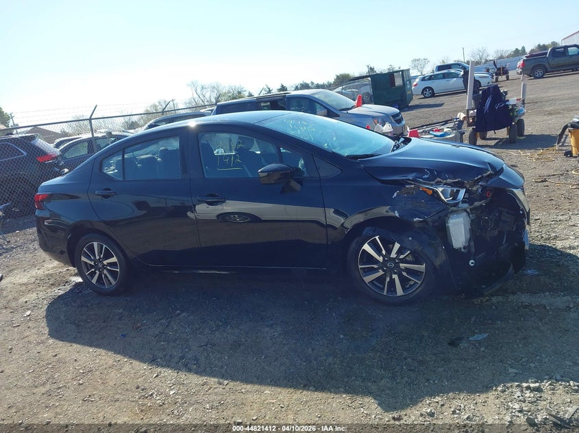 2022 Nissan Versa 1.6 Sv Xtronic Cvt VIN: 3N1CN8EV0NL856297 Lot: 44821412