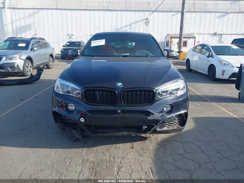2017 BMW X6 xDrive50I VIN: 5UXKU6C34H0W38414 Lot: 44821437