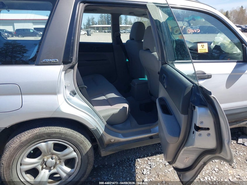 2003 Subaru Forester X VIN: JF1SG63693H709836 Lot: 44821473