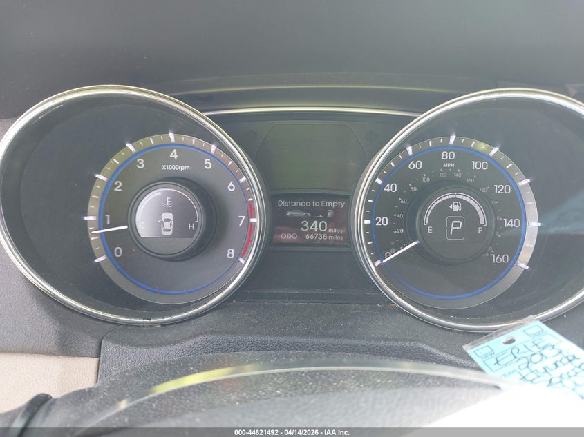 2013 Hyundai Sonata Limited VIN: 5NPEC4AC9DH797144 Lot: 44821492